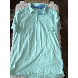 Tackle & Tides Men’s Sz. S Light Green Classic Knit Polo. Soft, Great Quality